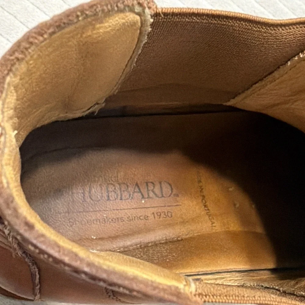 Samuel Hubbard Boots Men's US Size 9 Brown Leather Pull On Chelsea Boot
